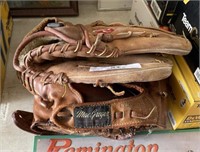 Lot of Baseball Gloves