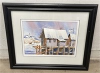 Signed and Framed Watercolor