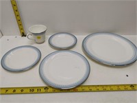 royal doulton "lorraine" 5 pc place setting