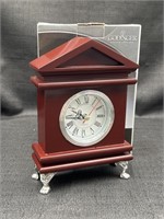 Godinger Silver Art Co. Wooden Arch Clock New
