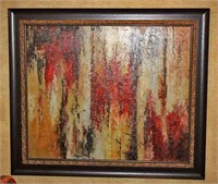 Textured Painting on Canvas