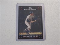 2007 TOPPS MICKEY MANTLE YANKEES