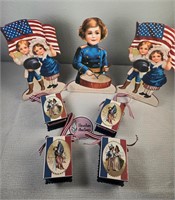 Americana Ornaments and Stand Up Decor Pieces