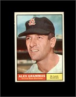 1961 Topps #64 Alex Grammas EX-MT to NRMT+