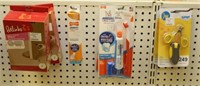lot on peg board to include (22) assorted