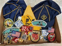 Cub Scouts & patches lot