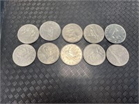 Canadian Silver Nickel Dollars