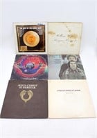 (6) Vintage Rock & Roll Vinyl Record LP Albums