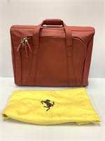 Ferrari Style, Leather LOOK Luggage