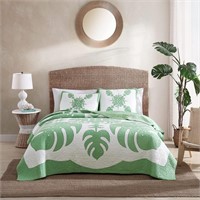 Tommy Bahama - King Quilt, Reversible Cotton...