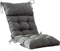QILLOWAY Chair Cushion (Charcoal Grey) 2 count
