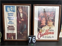 Vintage Framed Cinema Posters