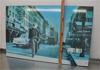 James Dean poster board decor, 36x23