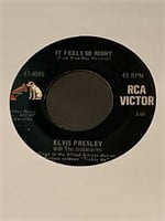 Vintage 45rpm Record - Elvis Presley & The