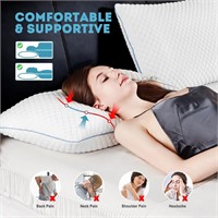 $36 King Memory Foam Pillow 1Pcs