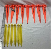 C2) FOURTEEN TENT STAKES
