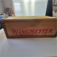 Wooden Wnchester Ammunition Box