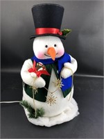 17" Light Up Felt Snowman