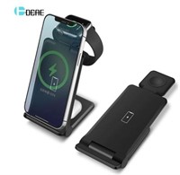 3 in 1 Wireless Charger 15W Fast Charging Station