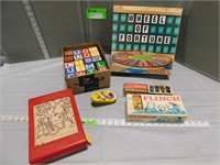 Colorola, Wheel of Fortune and Flinch games, domin