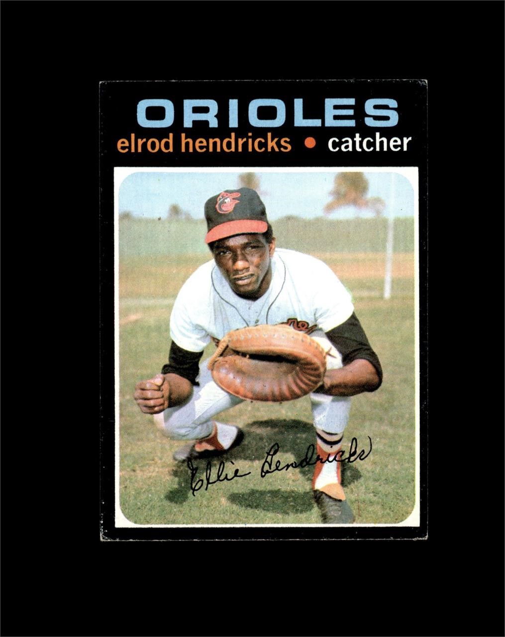 1971 Topps #219 Elrod Hendricks EX to EX-MT+