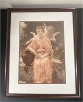 Whisperings of Love Framed Art Repro Print