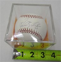 Andres Galaragga Autographed Baseball