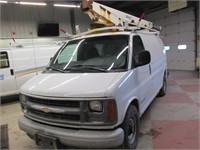 2002 CHEVROLET EXPRESS 3500 CARGO 1GCHG35R22117079