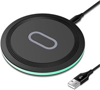 15W Wireless Charger Fast Charging Pad Compatible