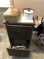 File Cabinet And Contents