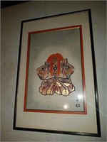 Woodblock print Akitoyo Terada