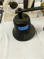U.s. Navy Ships Bell With Clacker 9 And 1/2 In