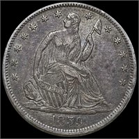1859-O Seated Liberty Half Dollar NEARLY UNC