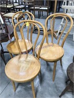 Set of 3 bentwood chairs