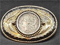 1921 Morgan Dollar Belt Buckle