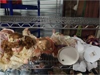 Estate lot of porcelain dolls