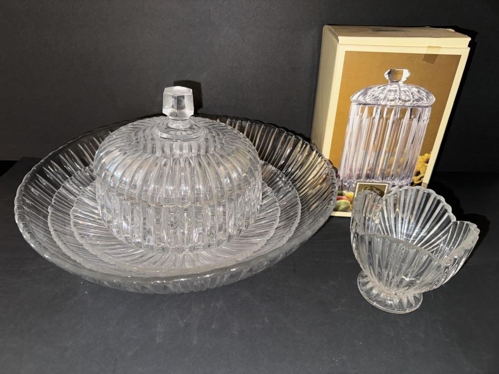 Lenox and Reed and Barton Crystal