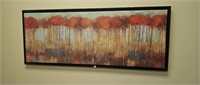 51 in x 20 in picture of trees