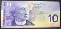 2001 Bank of Canada $10 Bank Note