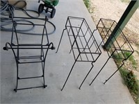 L- 3 ROD IRON STANDS