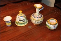 Spanish and Italian Pottery Pieces