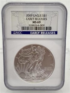 2009 Eagle S$1 Early Releases MS69