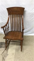 NW) VINTAGE/ANTIQUE ROCKING CHAIR-NEEDS A LITTLE