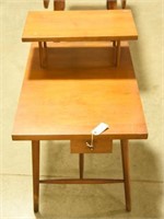 Lot #20 - Mid Century two tier Maple step