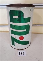 7-Up trash can