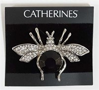 New CATHERINES Large 2" Wide Bug Brooch