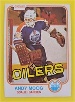 Andy Moog 1981-82 O-Pee-Chee Rookie Card