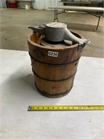 Vintage Ice Cream bucket - maker