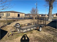 Trailer 5 x12 with fold down ramp