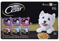 Cesar Gourmet Wet Dog Food Variety Packs – 36